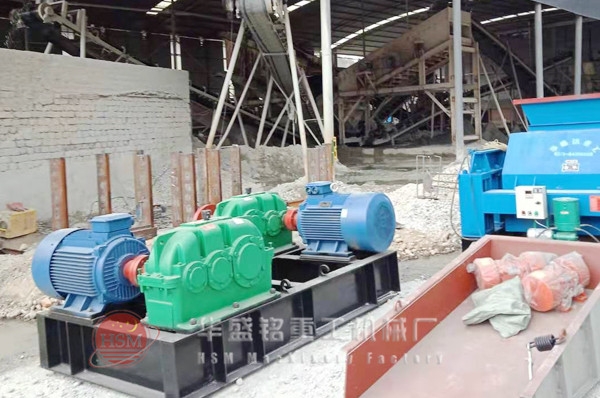 河卵石制砂機生產線